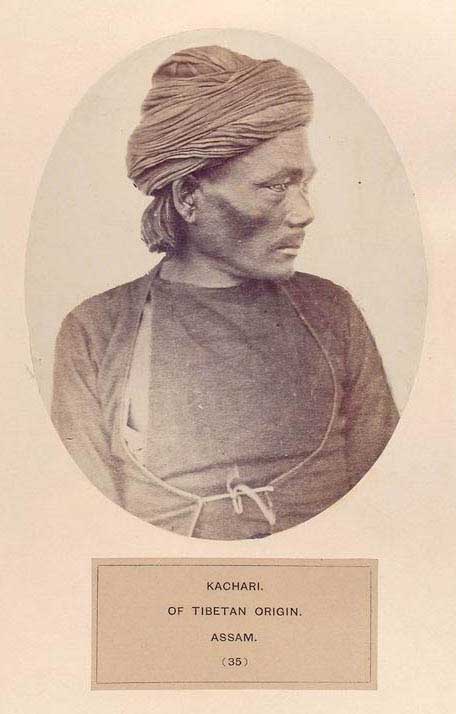 Kachari, of Tibetan origin, Assam