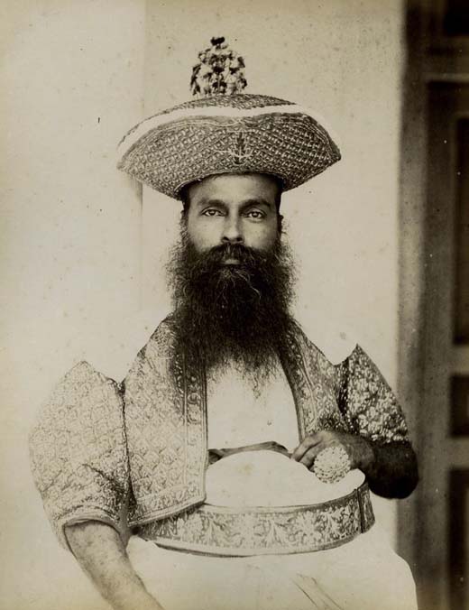 Kandian Chief – India 1880s