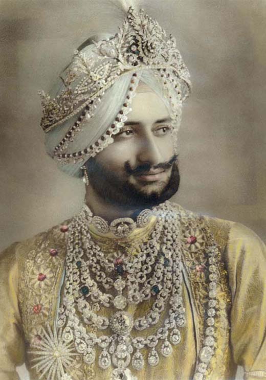 Maharaja Bhupinder Singh of the princely state of Patiala