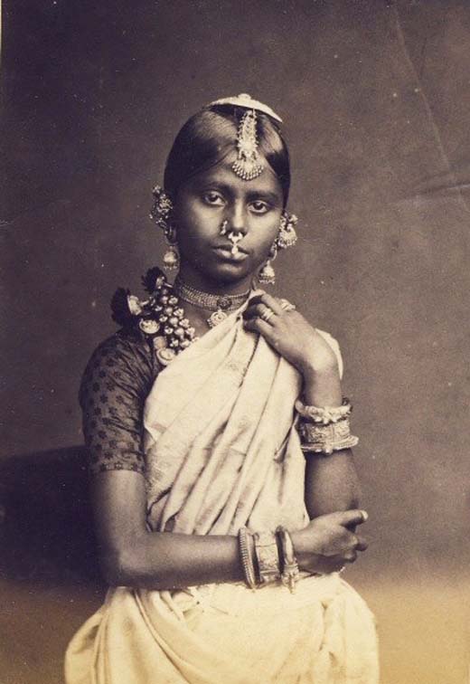 Sinhalese girl Wearing Ornaments – 1880’s