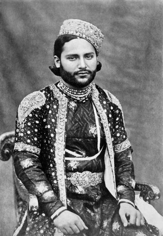 Sultan Dulah, the prince consort of Bhopal – photo captured in November, 1901