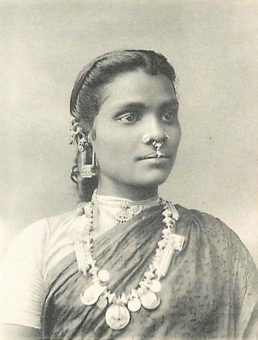 Tamil Woman wearing various Jewellaries